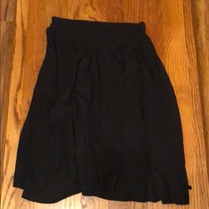 Black American Apparel circle skirt